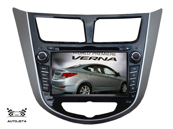 

4UI intereface combined in one system CAR DVD PLAYER FOR Hyundai Solaris accent Verna i25 2011+ Bluetooth GPS NAVI RADIO stereo