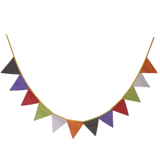 polka dotted double sided printed polyester cloth decoration