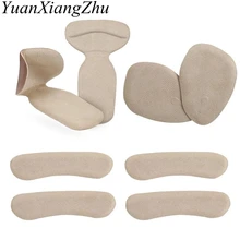 4 шт./компл. гелевые Силиконовые вставки Т-образные ручки пятки подушки для обуви Forefoot Pad вставка липкие силиканые Пятки Протекторы стельки