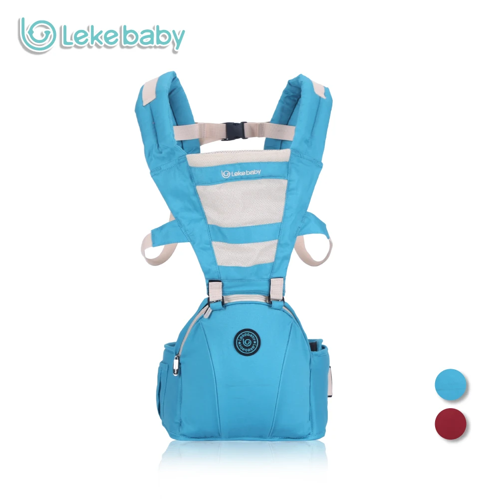 Lekebaby-écharpe de transport pour bébé | Sac à dos multifonction kangourou pour plein air, nouveau-né, sacoche pour bébé Hipseat d'été et hiver