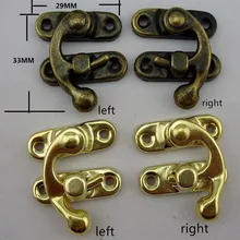 Box Suitcase Toggle Latch Buckles,Sewing Bag Clasp for Closure Box Chest,Suitcase Bag Case Lock,29x33mm,4sets