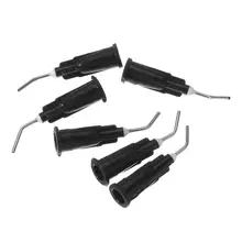 10 шт. оросительный стоматологический одноразовый инструмент шприц с изогнутым материалом наконечник для отбеливания зубов комплект