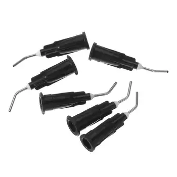 

10pcs Irrigation Dental Disposable Instrument Syringe With Curved Material Tip Tooth Whitening Kit