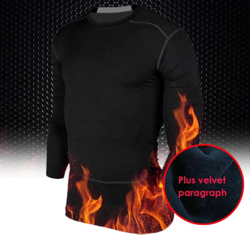 Buy Winter Running Gym Fitness Thermal Sport Shirt