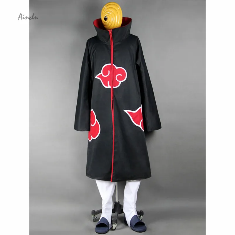 Ainclu Косплей Наруто Akatsuki Orochimaru uchiha madara Sasuke itachi Pein одежда костюм плащ Пыльник|cosplay