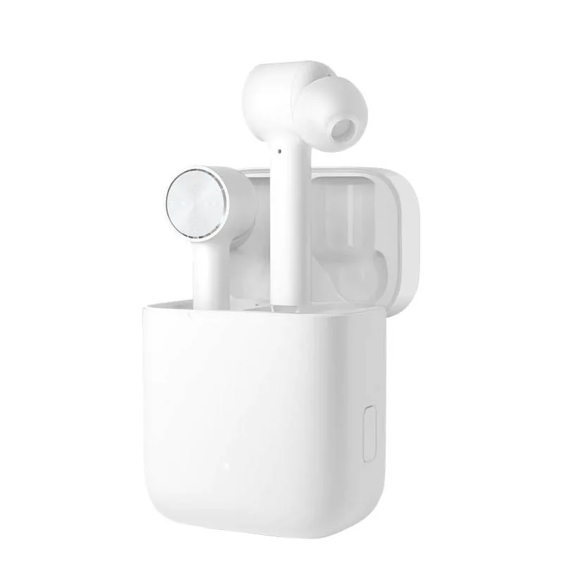 Xiaomi Mi Airdots pro Air TWS Bluetooth гарнитура истинные беспроводные стерео спортивные наушники ANC переключатель ENC автоматическая пауза управление - Цвет: Белый