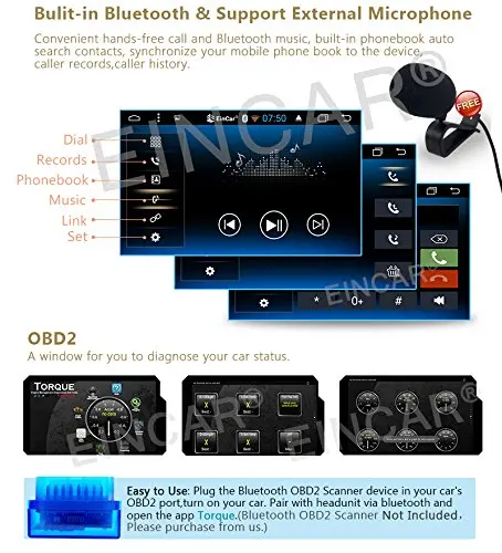 Excellent 4G Android 6.0 Car gps DVD Player with 4G Dongle Car Stereo with GPS 2Din Navigator Vehicle 4G Headunit Radio Support WiFi OBD2 5