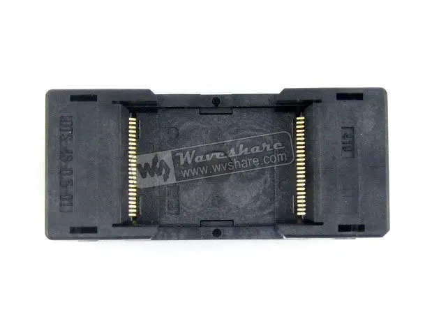 OTS-48-0.5-01 TSOP48 TSOP 48 Enplas IC Test Burn-In Socket Programming Adapter 18.4mm Width 0.5mm Pitch