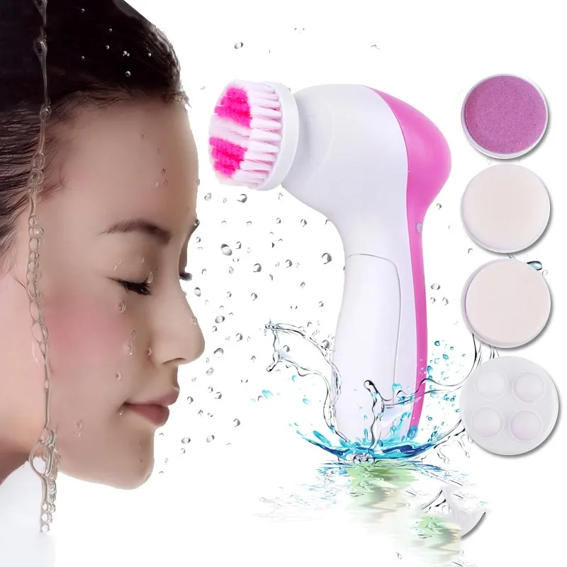 Multifunction Wash Spa Skin Care Massage Face Brushes Powered Facial