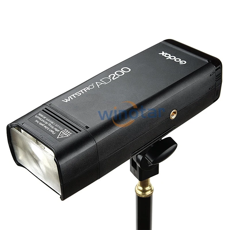 US $375.00 GODOX AD200 TTL 24G HSS 18000s Pocket Flash Light Double Head 200Ws With 2900mAh Lithium Battery FlashlX1TS Trigger For Sony