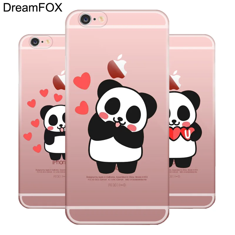 L071 Мягкий ТПУ силиконовый чехол с пандой для Apple iPhone 11 Pro X XR XS Max 8 7 6 6S Plus 5 5S SE 5C 4 4S |