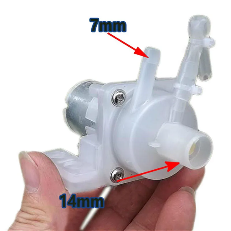 Настольный сверхтихий мини-12 бесщеточный электродвигатель постоянного тока погружной водяной насос переключатель Белый Заменить инструменты