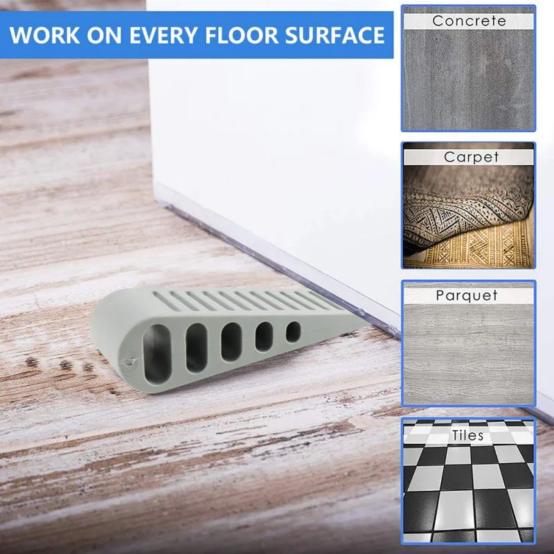 

3Pcs Door Stops Magnetic Door Stopper Non-punch Door Holder Hidden Doorstop Furniture Door Hardware