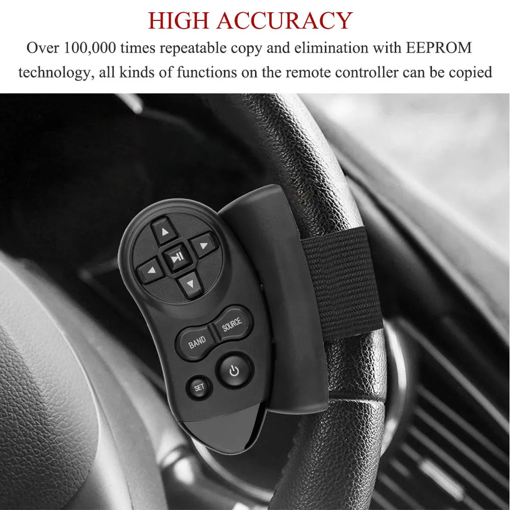 Onever универсальный пульт дистанционного управления руль кнопка ключ для автомобильной навигации DVD мультимедиа музыкальный плеер 2din Android Автомагнитола