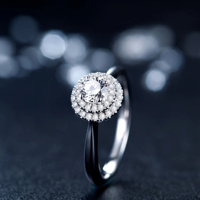 Luxury Wedding Rings For Women Cincin Wanita Engagement Cheap Rings For Woman Bague Femme Lovers CZ Jewerly  CC105 4