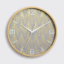 Wall Clock Simple Modern Living Room Bedroom Quiet Glass Clock Nordic Style European Jane Europe Hanging Clock Decorate decorate