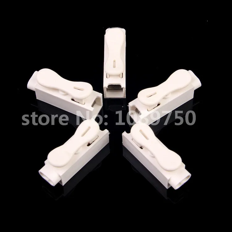 

100pcs 1p CH1 Quick Connector cable clamp Terminal Block Spring Connector wire without welding screws