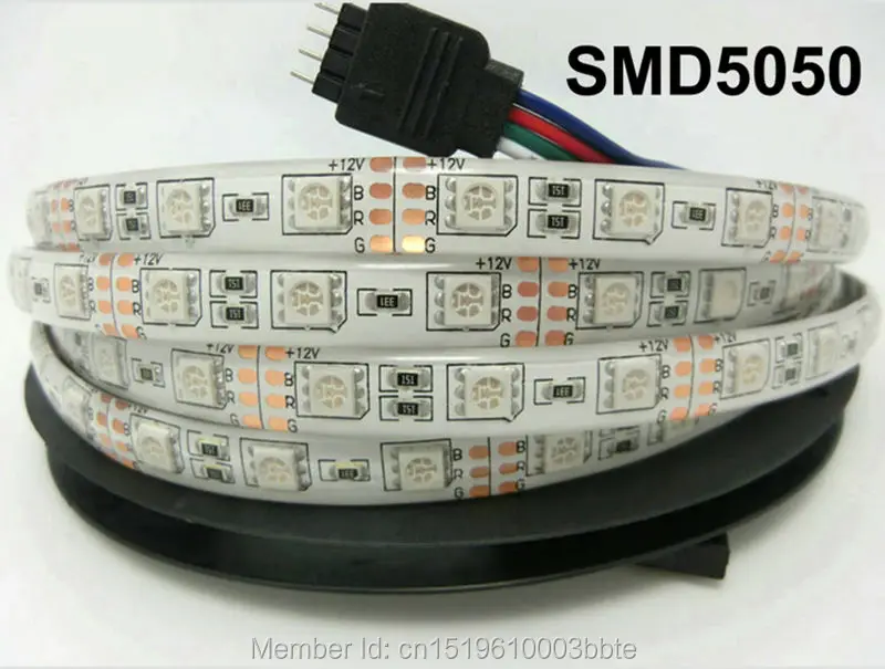 5rolls 2 года гарантии 5 м 300 60leds/M IP65 Водонепроницаемый 12 В 5730 3528 5630 2835 5050 Светодиодные ленты rgb гибкие