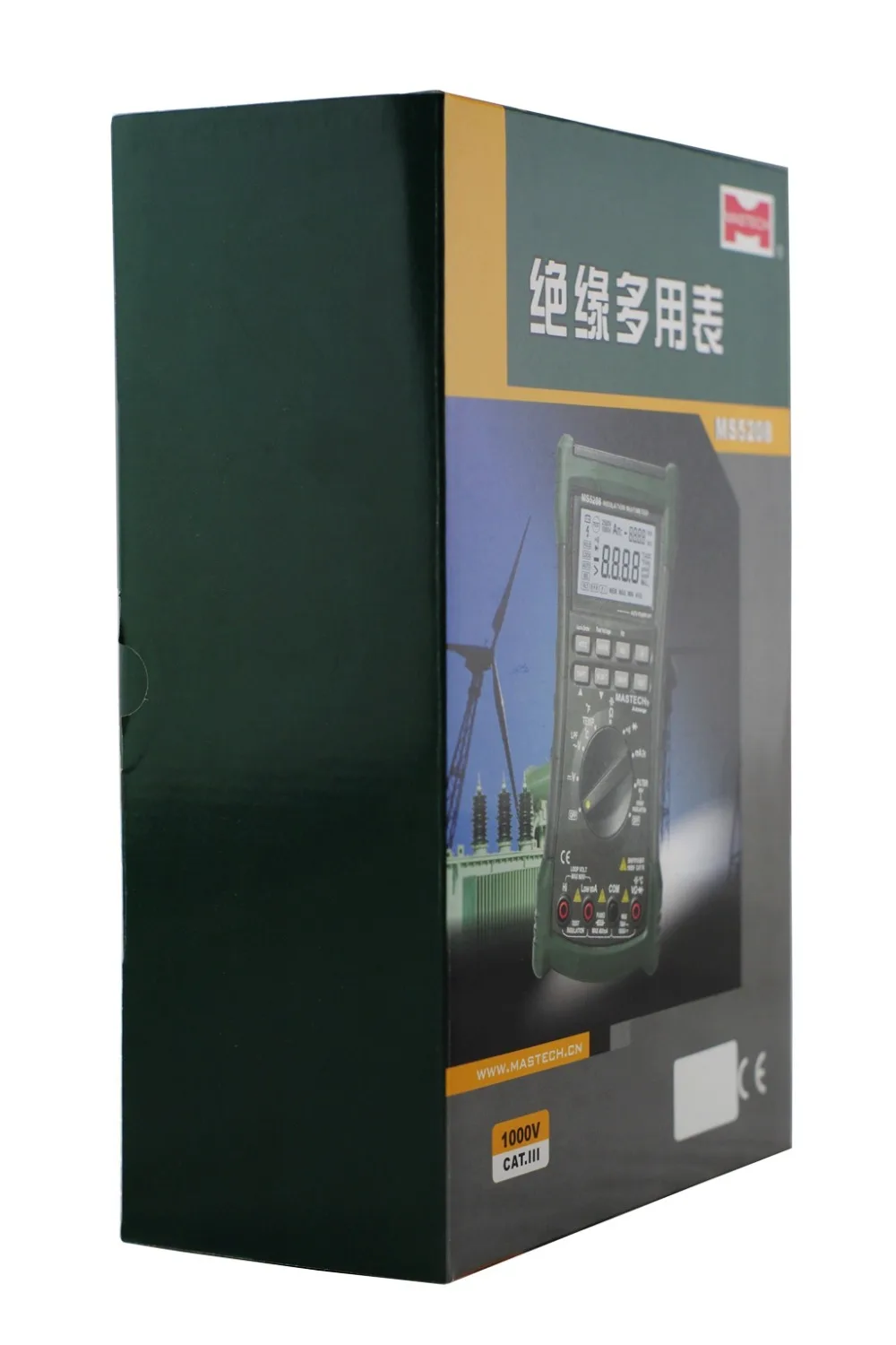Цифровой изоляционный Мультиметр MasTech MS5208 многофункциональный цифровой
