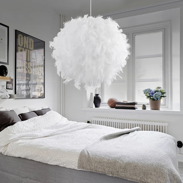 Slaapkamer foyer met led lamp pluim gevederte kroonluchter opknoping ... Slaapkamer foyer met led lamp pluim gevederte kroonluchter opknoping ...