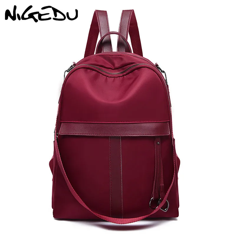 Women Backpacks Waterproof Oxford Schoolbag For Teenage Girls Casual