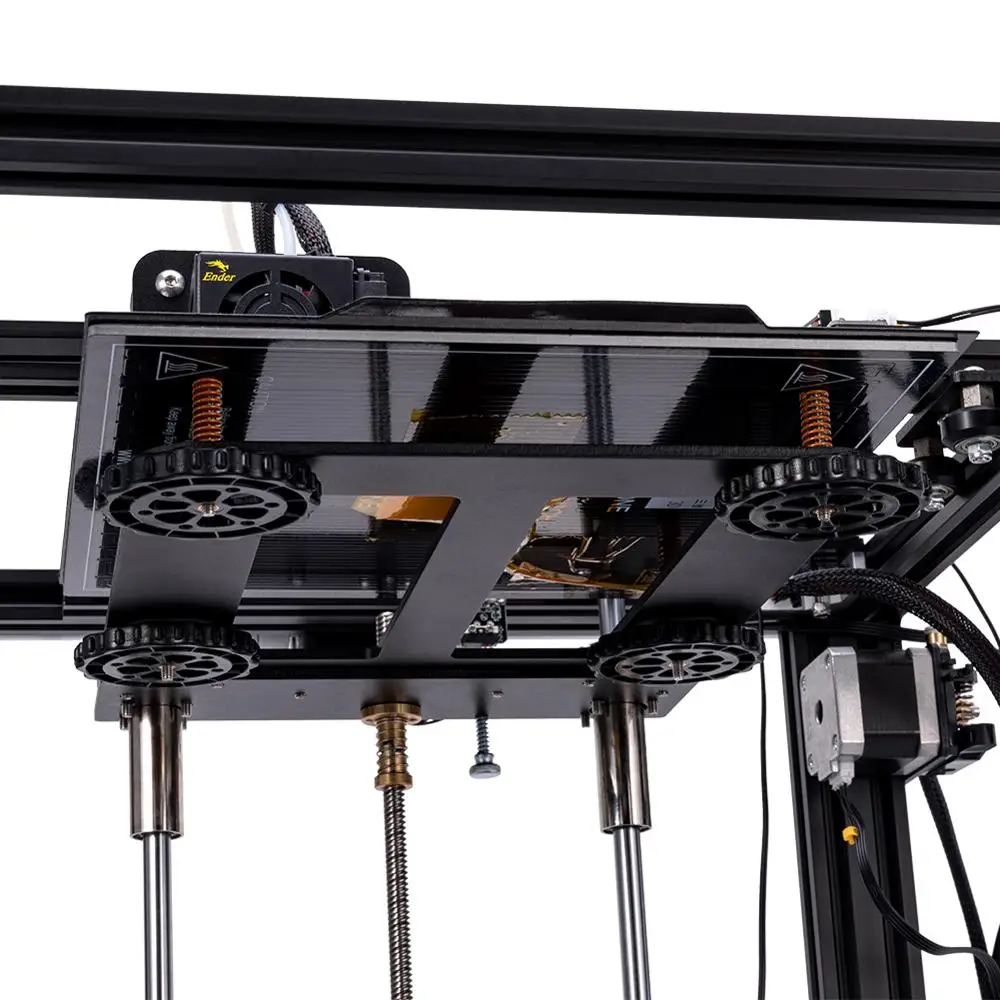  CREALITY 3D Ender-5 Printer Core XY Stucture V1.1.4 Mainboard Add Glass Plate Optional With Power O