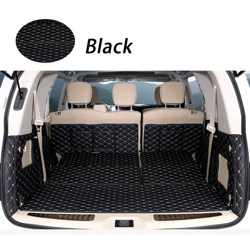 

Custom Leather car trunk mat For Skoda KODIAQ 5 seats 2018 waterproof boot carpets cargo liner for Kodiaq 2017,Free shipping