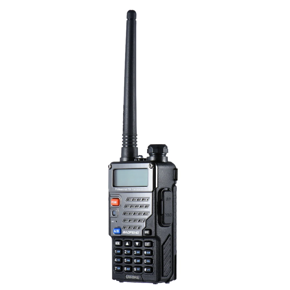 2 шт. BaoFeng UV-5RE Walkie Talkie UV 5RE Ham Радио двухдиапазонное двухстороннее радио FM 128CH VOX Ham Радио портативное радио для охоты