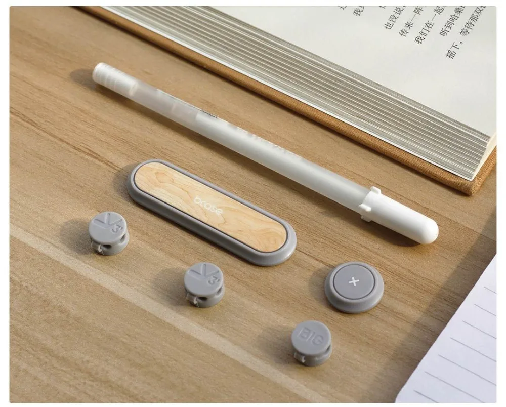 Органайзер Xiaomi Tup2 USB кабель для хранения Проводной магнитный зажим для поглощения держатель офисный стол Mijia поглощение кабельный зажим