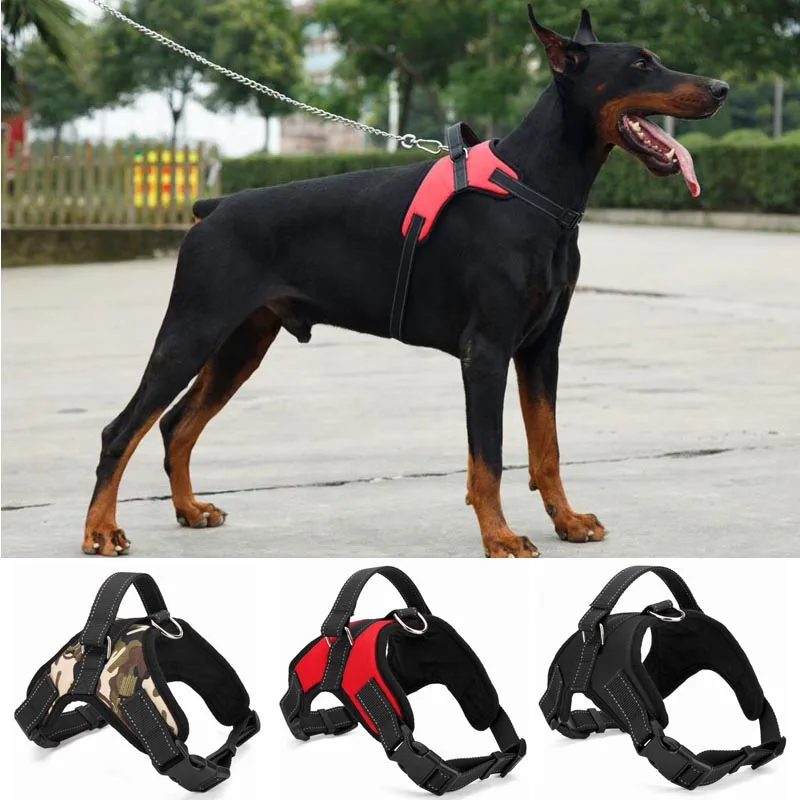 dog harness Pet Dog Vest Collar Harness For small Big large Dog Soft