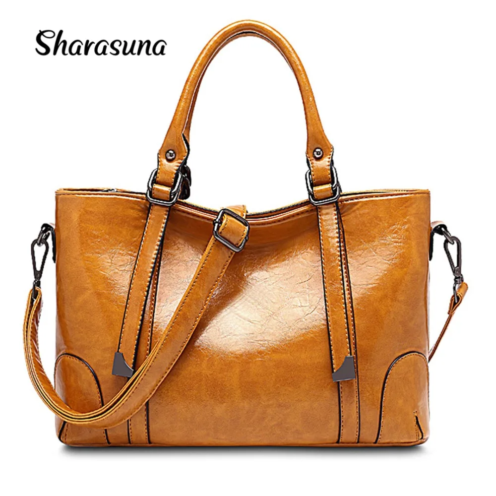 

Hot sale 2018 Fashion Designer Brand Women Pu Leather Handbags ladies Shoulder bags tote Bag female Retro Vintage Messenger Bag