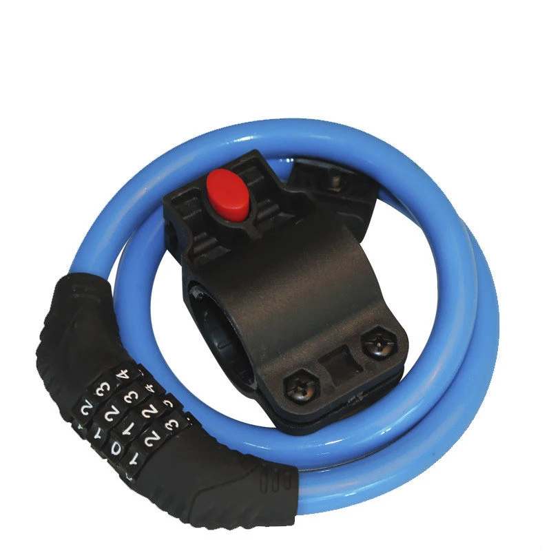 Cycling Security Bike Accessories Scooter Safety 4 Digit Code Bicycle Lock