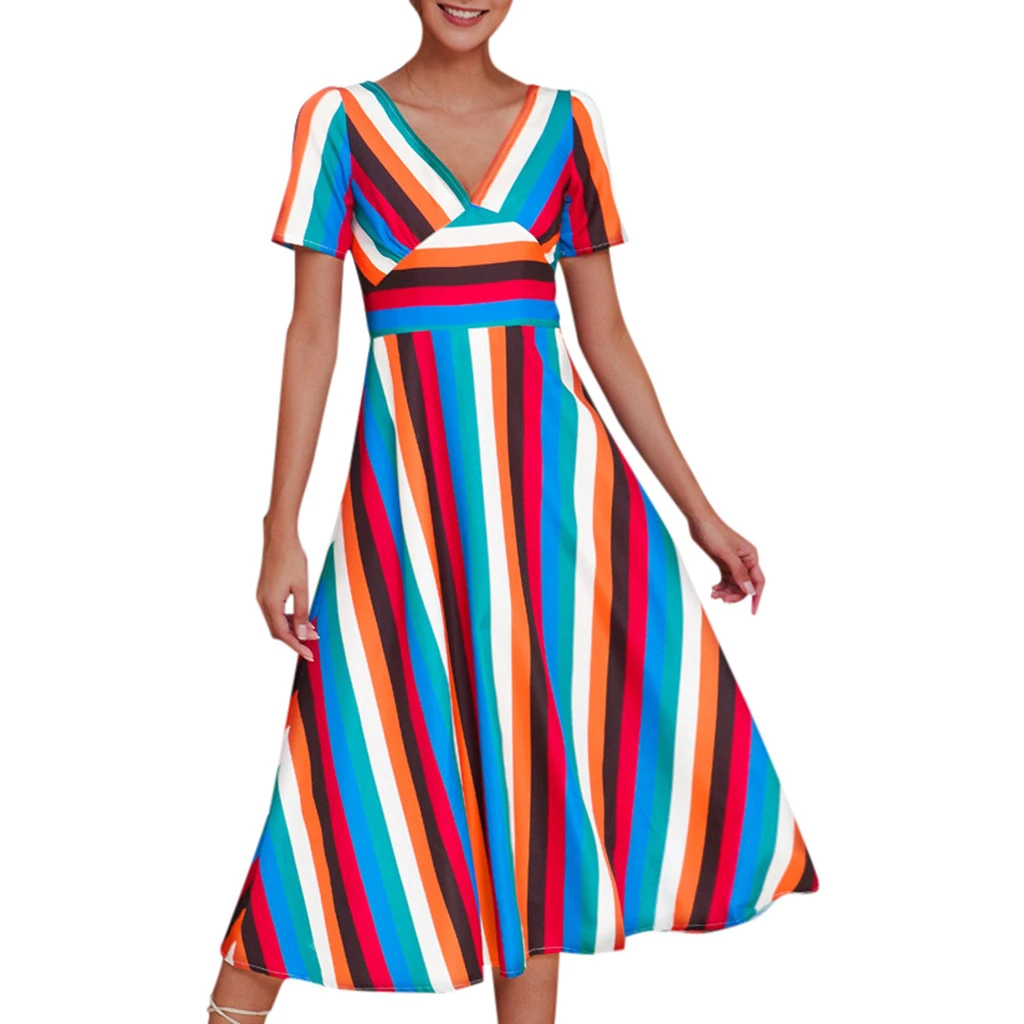 short sleeve sun dresses