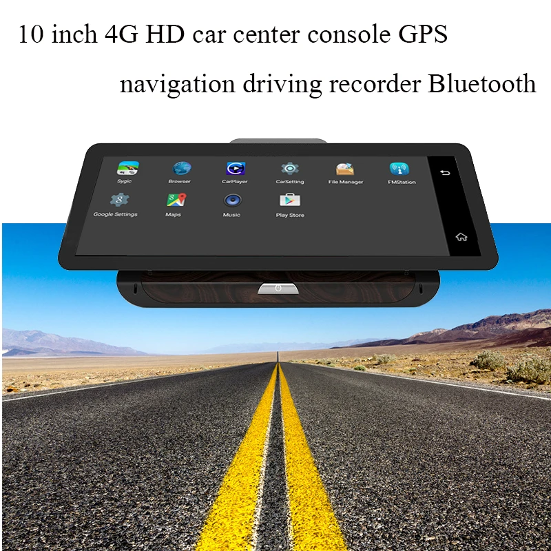 Android 5,1 Автомобильный видеорегистратор ADAS 4G HD 10 дюймов центральная консоль Bluetooth wifi gps навигация