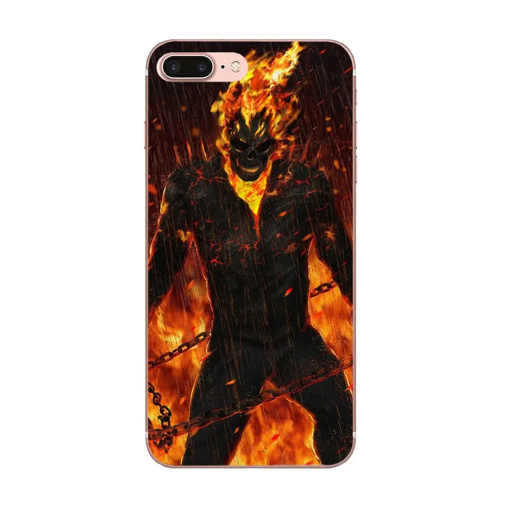 Распродажа Ghost Rider для Galaxy J1 J2 J3 J330 J4 J5 J6 J7 J730 J8 2015 2016 2017 2018 mini Pro мягкий чехол
