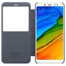 Чехол для Xiaomi redmi note 5 note5 Pro Чехол NILLKIN sparkle Искусственная кожа откидная крышка для redmi note 5 телефона смарт проснуться