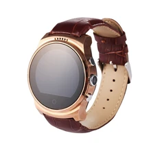 Luxus Bluetooth Smart Uhr Telefon SIM tf Kamera Smartwatch Sport Pedometer Schlaf-Monitor Uhr für IOS Android tragbare Gerät