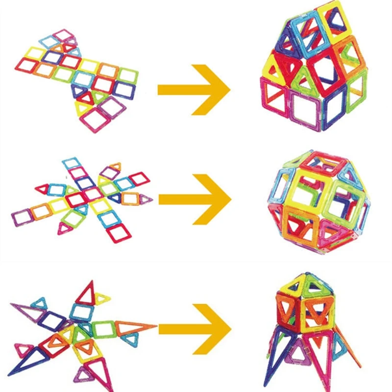 Магнитный конструктор инструкция в картинках