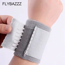 FLYBAZZZ эластичного трикотажного давящая повязка волейбол ручной тренажерный спортивный браслет Поддержка карпальный тоннельный напульсник Подушечка Для Рук