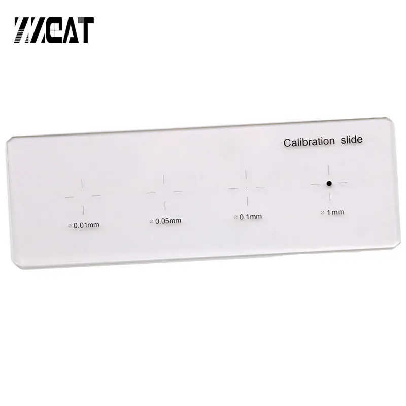 

922 Circular Calibration Plate Circle Ruler Stage Micrometer Microscope Micrometer Sliding Scale