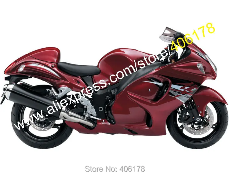 

For GSX-R1300 Parts 08-16 Hayabusa GSXR 1300 2008-2016 GSXR1300 Dark Red Motorbike Fairing (Injection molding)