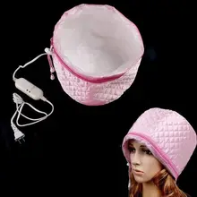 220 В Горячая 1 шт тепловое лечение Электрический волос Красота Пароварка спа Питательный Уход за волосами шапочка