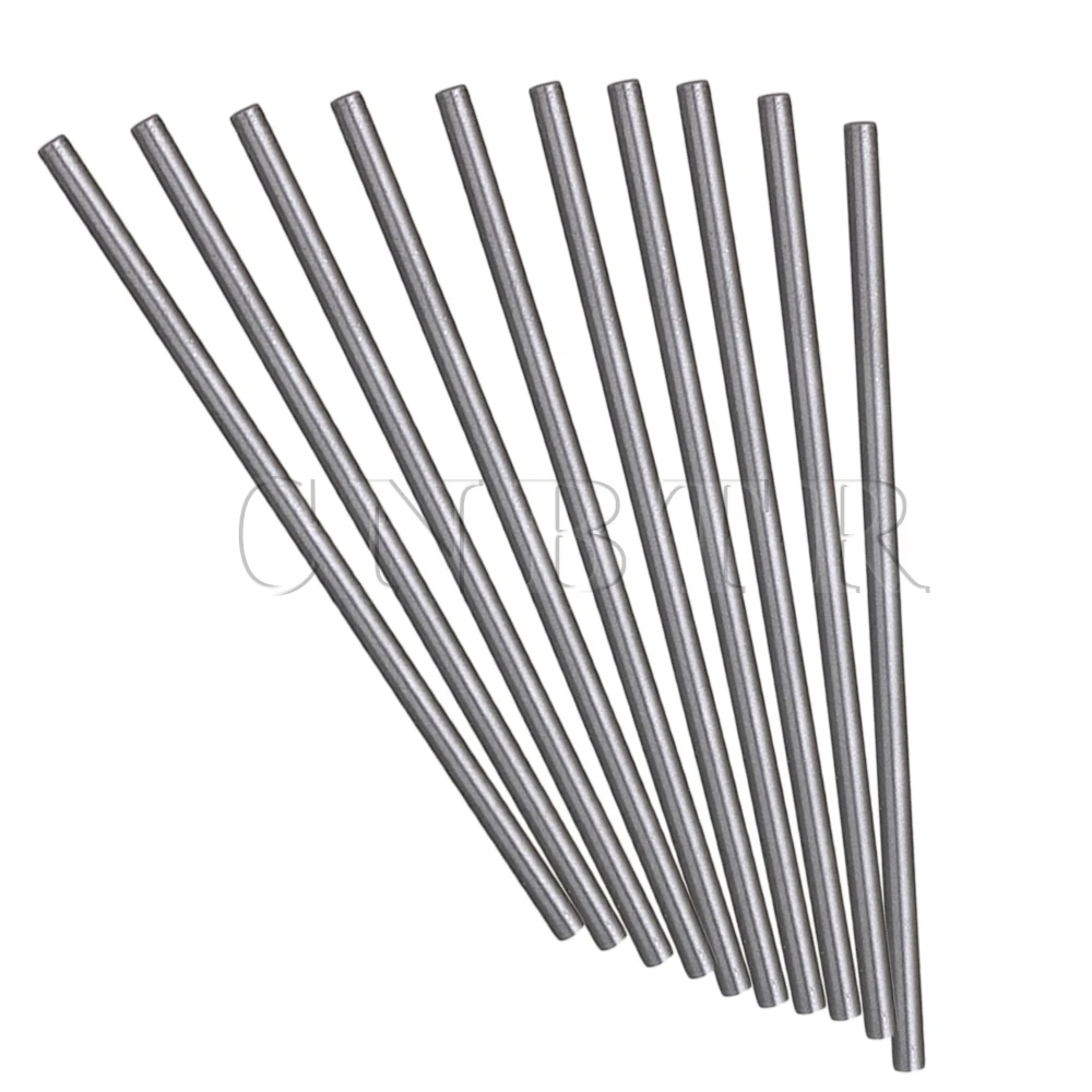 

CNBTR Silver HSS High Speed Steel Round Turning Lathe Bars 100MM x 3.5MM 10pcs/Lot