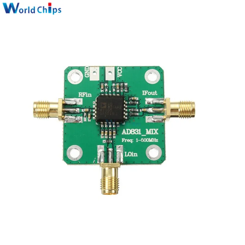 AD831 High Frequency RF Mixer Inverter 0.1 500MHz Board Module Single