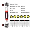 48-in-1 multi-function socket wrench double-head Tool 360 degree rotary wrench 8-19mm Torx sleeve For Furniture Car Repair ► Photo 3/6