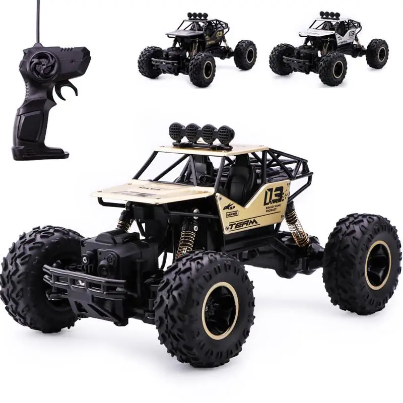 

RCtown RC Car 1/16 Scale Remote Control Toys 4 Wheel Drive Rock Crawler RC Car Remote Control Toys for Children