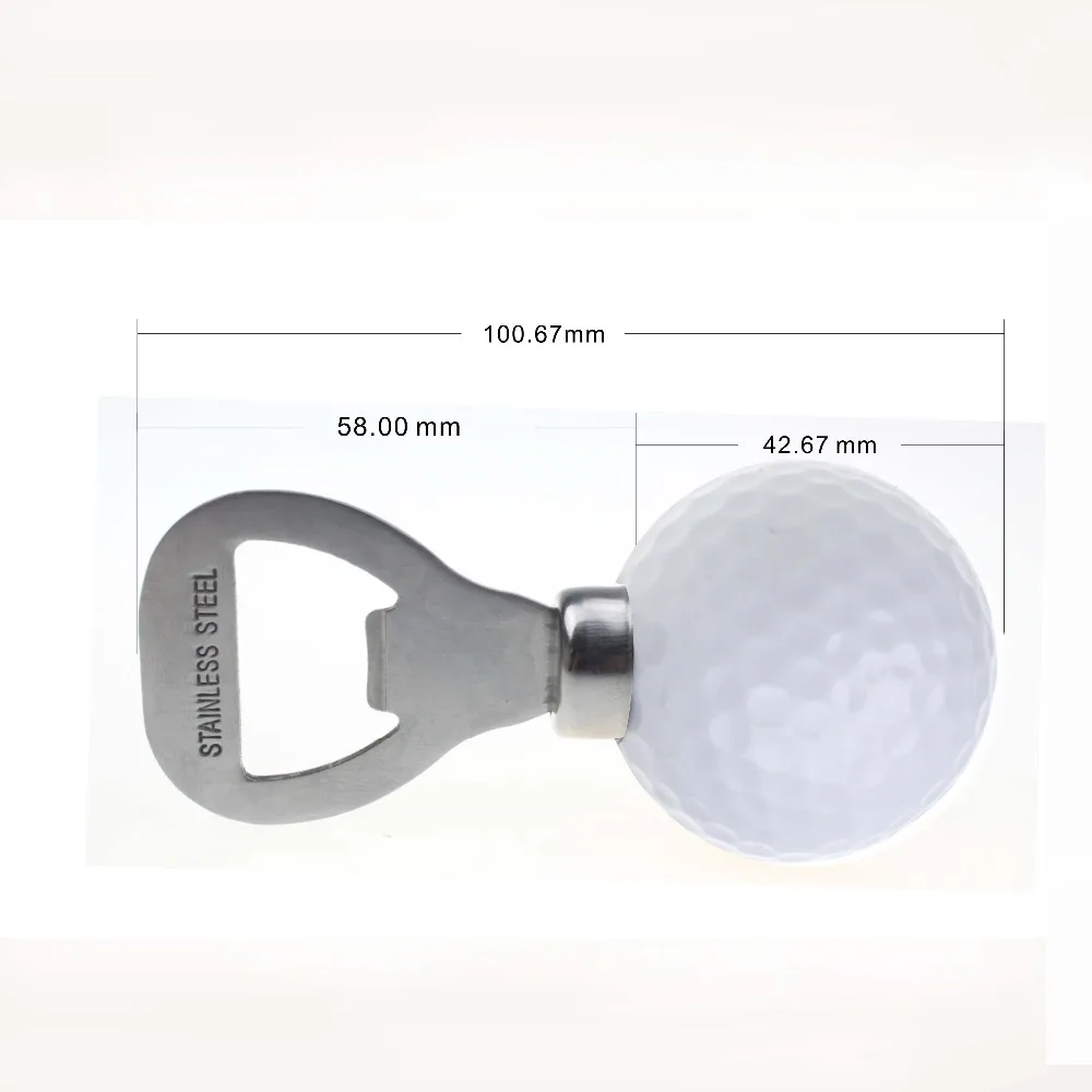 CRESTGOLF 2 قطعة/مجموعة كرة جولف على شكل زجاجة فتاحة زجاجات نبيذ من سبائك الزنك النبيذ و البيرة فتاحة اعب غولف البيرة الجدة هدية للجولف عاشق