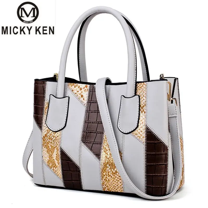 

Fashion Shoulder Bag Female 2019 New Crocodile Pattern Bag Pu Leather Shoulder Diagonal Handbag Women Bag Sac A Main