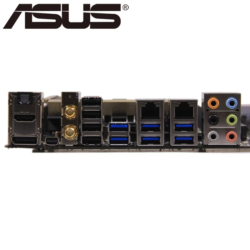 Настольная Материнская плата Asus Z97 Deluxe Socket LGA 1150 i3 i5 i7 DDR3 32G ATX UEFI BIOS оригинальная б/у