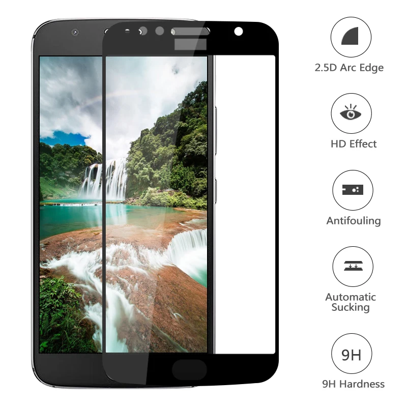 Пленка для Motorola Moto G5S Plus Чехол Премиум Закаленное стекло протектор экрана 5 дюймов